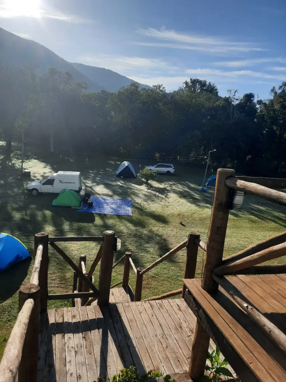 Chalés e camping Aguas Claras